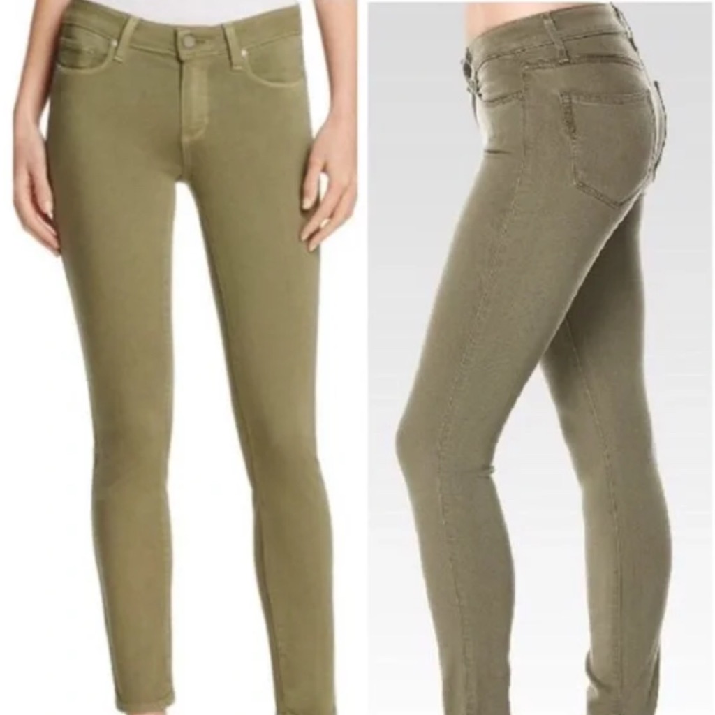 Paige Mid-Rise Super Skinny Ankle Jeans